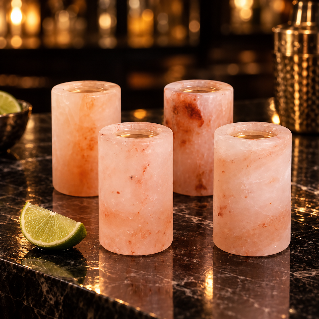 Himalayan Salt Shot Glass Set