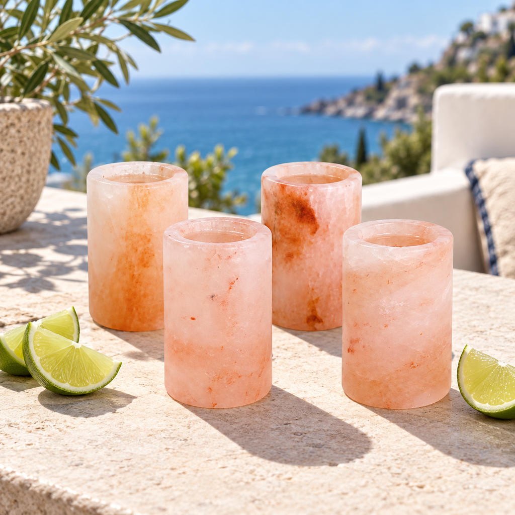 Himalayan Salt Shot Glass Set