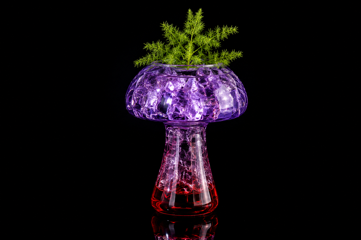 Mushroom Glass — product view 1