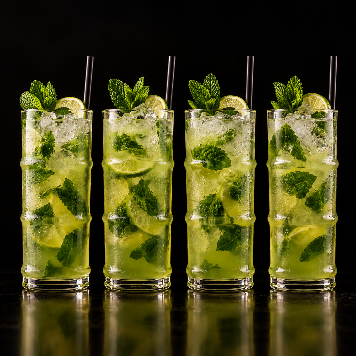 Bamboo Glass Set — product view 1