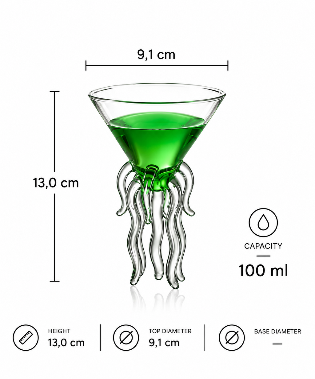 Octopus Glass — product view 2