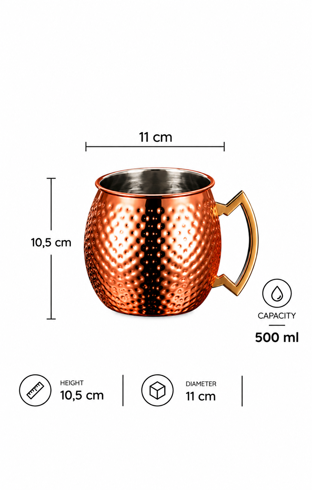 Mega Mule Mug — product view 2